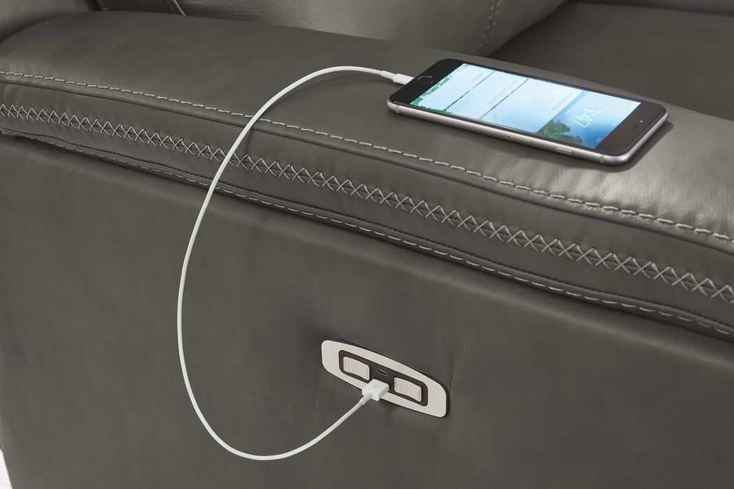 Bleckley Power Reclining Sofa - One & Only Furniture