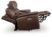 Bleckley Power Reclining Loveseat with Console - One & Only Furniture