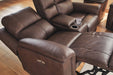 Bleckley Power Reclining Loveseat with Console - One & Only Furniture