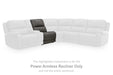 5Z - Pittson Power Reclining Sectional - One & Only Furniture