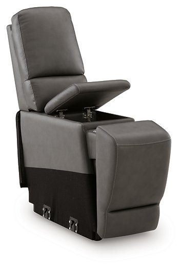 5Z - Pittson Power Reclining Sectional - One & Only Furniture