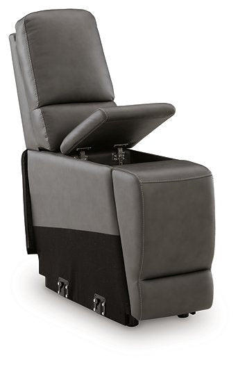 5Z - Pittson Power Reclining Sectional - One & Only Furniture