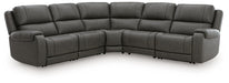 5Z - Pittson Power Reclining Sectional - One & Only Furniture