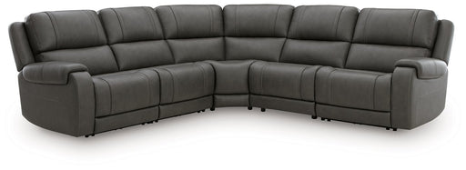 5Z - Pittson Power Reclining Sectional - One & Only Furniture