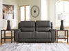 5Z - Pittson Power Reclining Sectional Loveseat - One & Only Furniture
