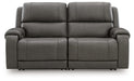 5Z - Pittson Power Reclining Sectional Loveseat - One & Only Furniture