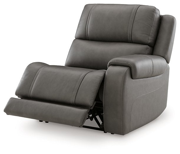 5Z - Pittson Power Sectional Reclining Sofa - One & Only Furniture