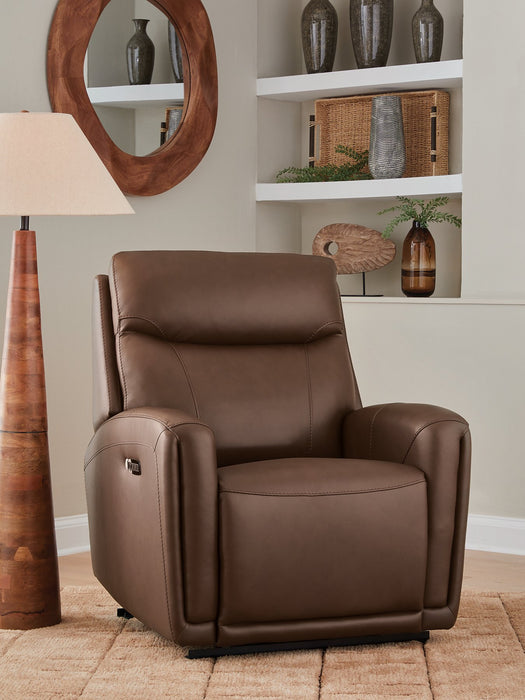 Pincara Power AutoGlide Recliner - One & Only Furniture