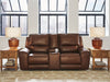 DeepWakes Power Reclining Loveseat with Console - One & Only Furniture
