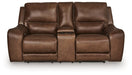 DeepWakes Power Reclining Loveseat with Console - One & Only Furniture