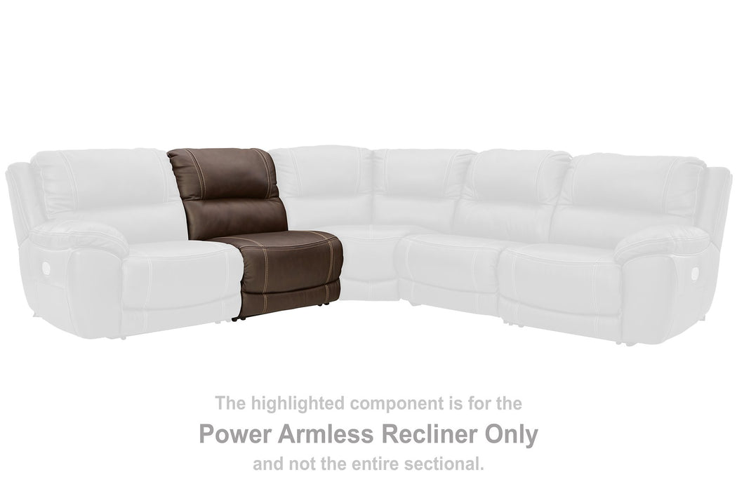 Dunleith Power Reclining Sectional - One & Only Furniture