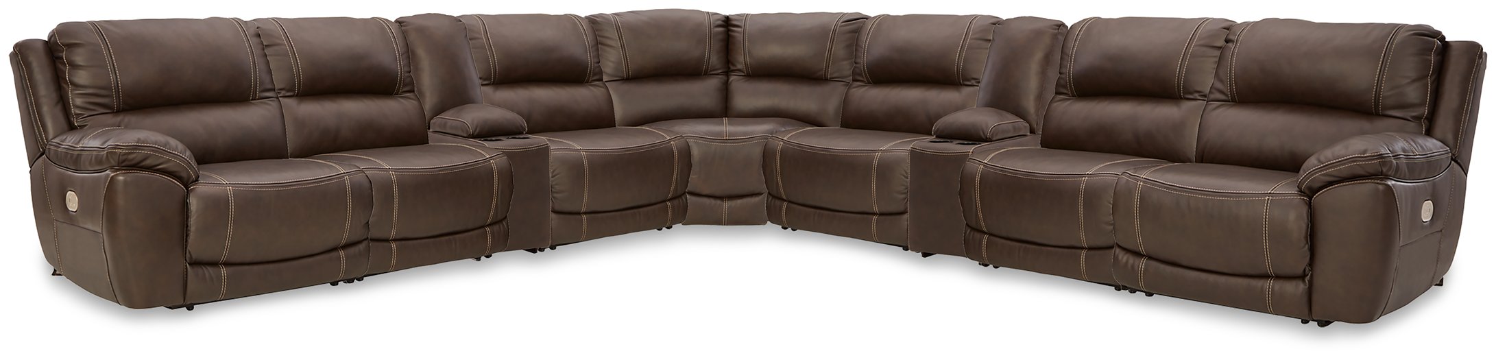 Dunleith Power Reclining Sectional - One & Only Furniture