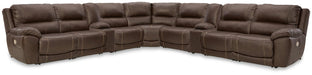 Dunleith Power Reclining Sectional - One & Only Furniture