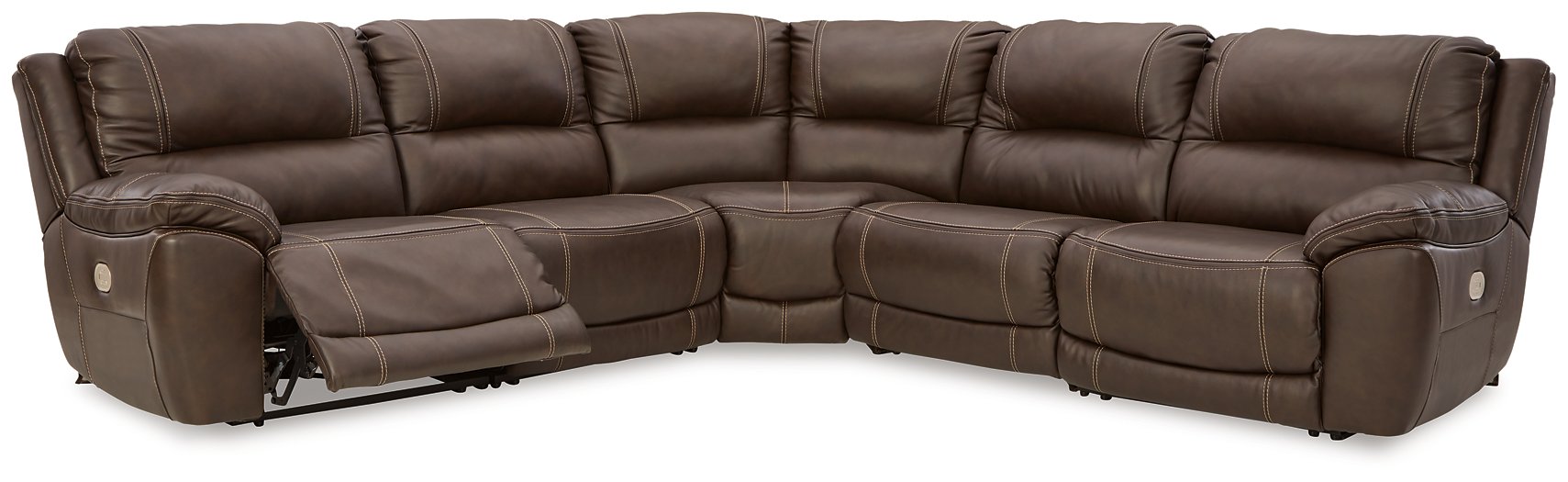 Dunleith Power Reclining Sectional - One & Only Furniture