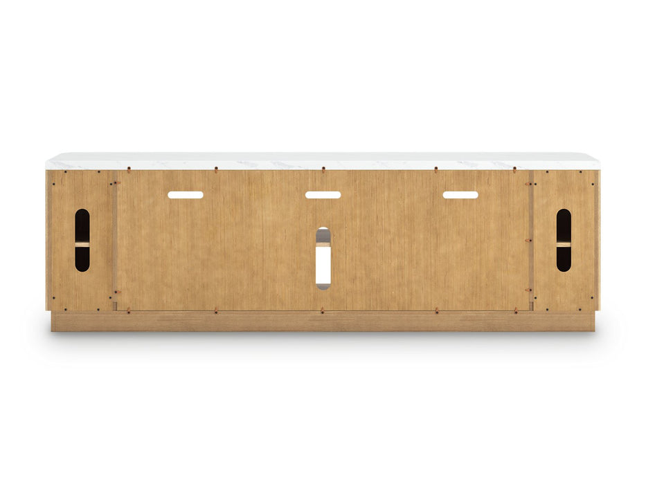 Camdill 80" TV Stand with Electric Fireplace - One & Only Furniture